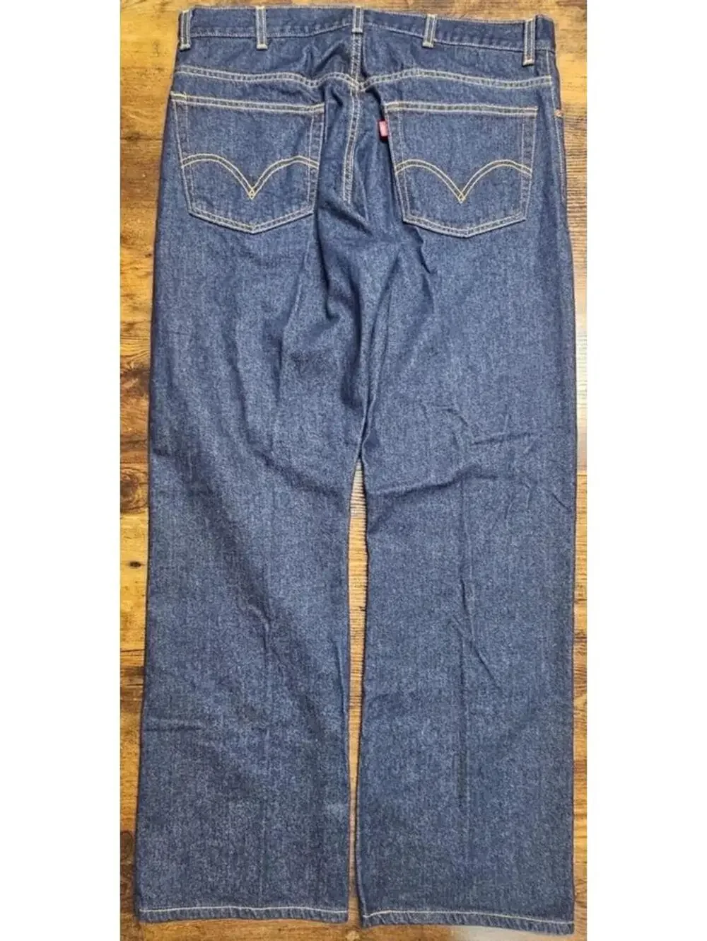 VTG Levi's 517 Boot Cut Men's 38x32‎ Dark Wash Denim Blue Jeans